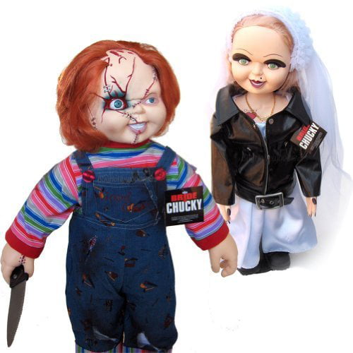 Chucky & Bride 12” Plush Toys NWT.